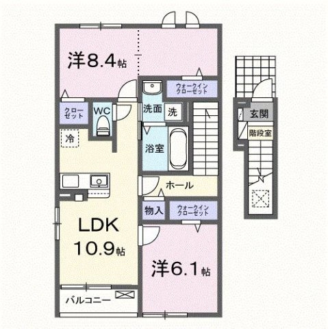 【間取り】 | クローリス　Ⅲ