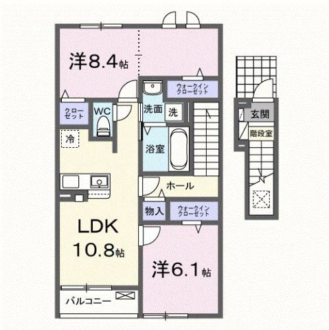 【間取り】 | クローリス　Ⅲ