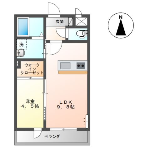 【間取り】 | フォレストタウン２