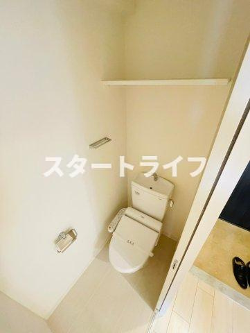 大阪市東淀川区東中島２丁目の賃貸マンションのトイレ
