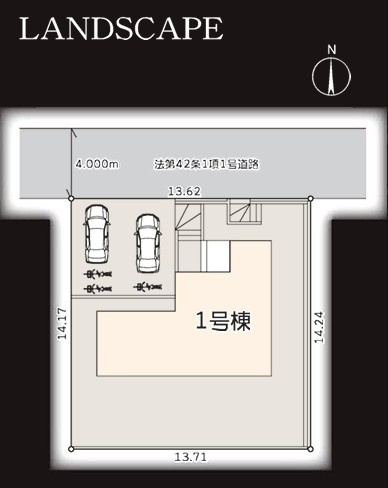 【区画図】 | 綾瀬市落合南9丁目第2 新築戸建 全1棟