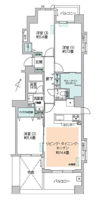 モナーク東久留米ロイヤルタワー参番館