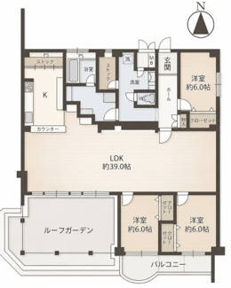 【間取り】 | シーアイマンション第二甲陽園