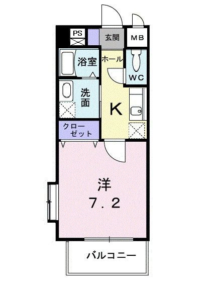 Ｍｉｓｍｏ三鷹の間取り