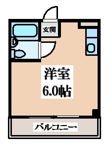【間取り】 | エトワールヴィルーR瓜生堂