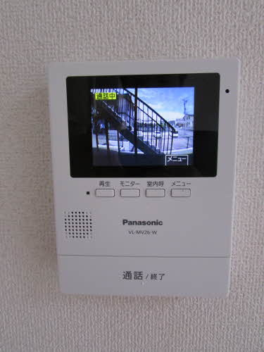 サンシャインハイツ　A棟のセキュリティ