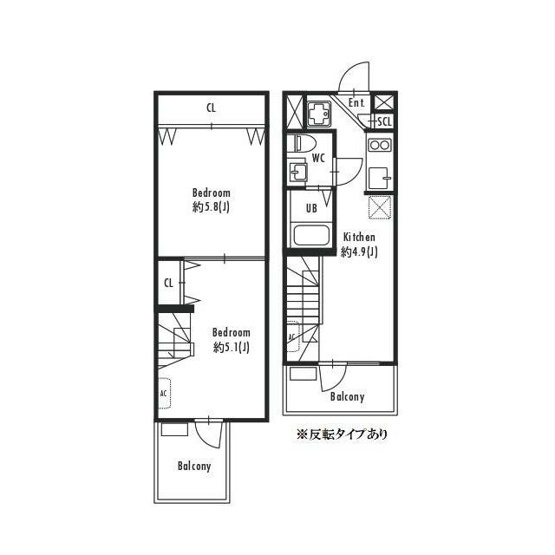 【間取り】 | プライマル下北沢