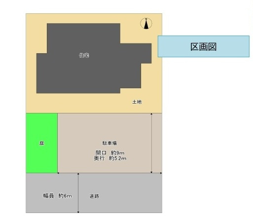中古戸建　熊谷市上須戸1089-196（リフォーム住宅）の区画図