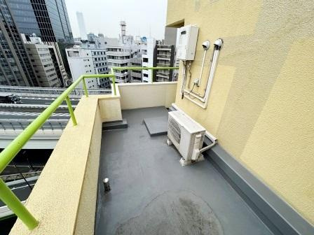東池袋パレスのバルコニー