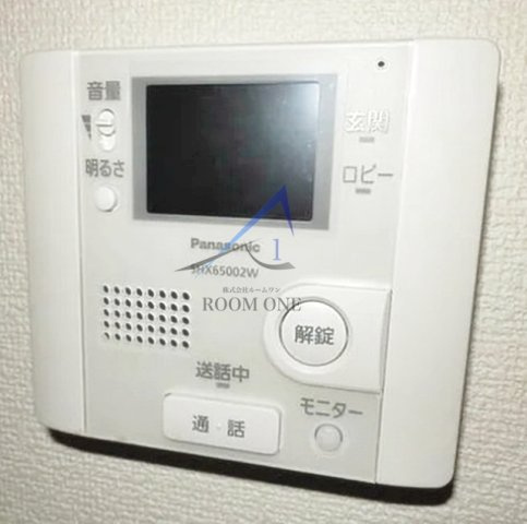 カーサ・カルムのセキュリティ|モニター付きインターホンです。