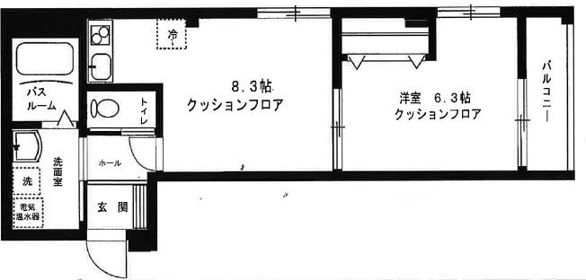 カーサ・カルムの間取り|間取りです。