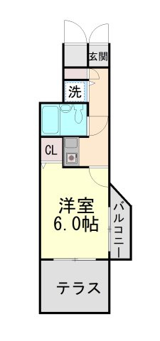 ホーユウコンフォルト新神戸の間取り