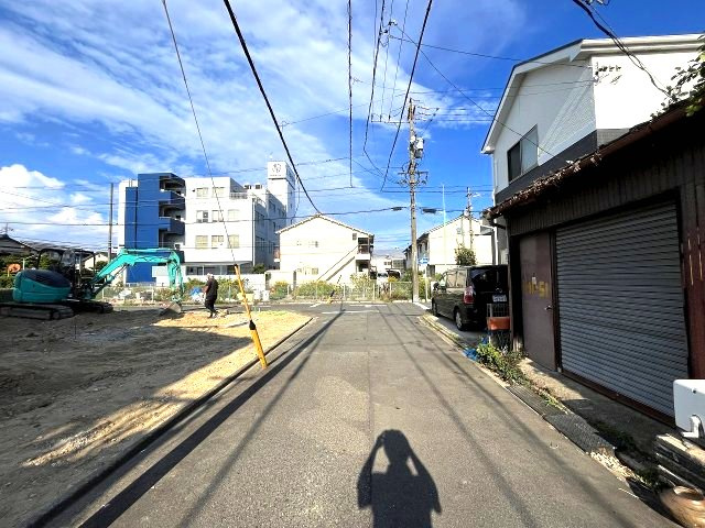 南区要町2期　売地　3号地の前面道路含む現地写真|外観　現地写真（2026年8月23日撮影）