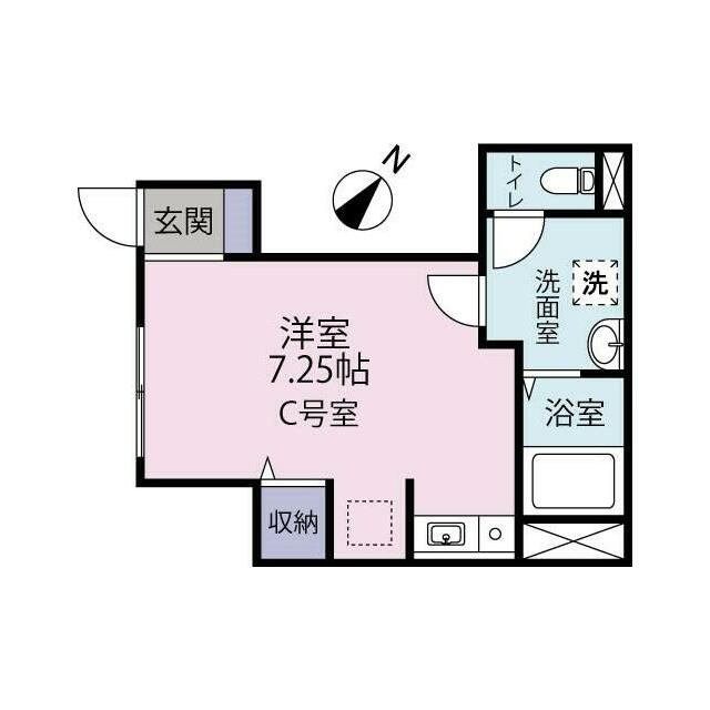 Ｗｅｓｔ　　Ｖｉｌｌａｇｅ(ウエストヴィレッジ)の間取り