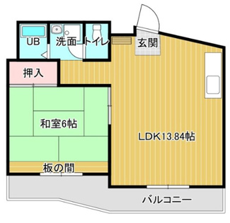 【間取り】 | サニーサイド竹園 | 間取り★