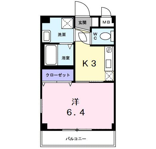 ヒラソル市川の間取り|間取りです。