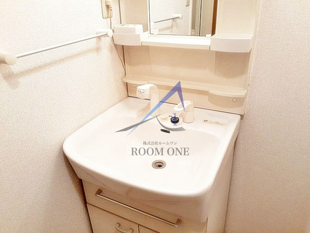 ヒラソル市川の洗面所|洗面台です。