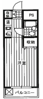 【間取り】 | マイキャッスル宮崎台Ⅱ