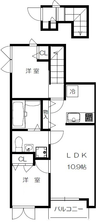カーサヴェルデの間取り|間取りです。