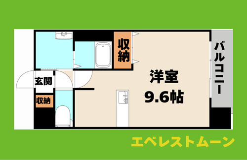 プレサンス久屋大通公園エアリーの間取り