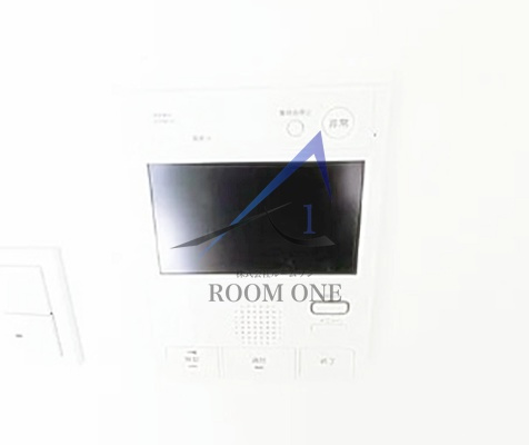 ライジングプレイス堀切のセキュリティ|モニター付きインターホンです。