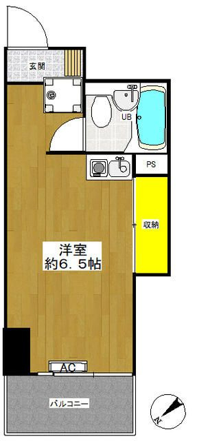 ニューライフ蔵前の間取り