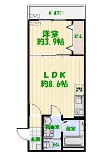 【間取り】 | Ｎ．ｆｏｒｔｅ北松戸 | 間取りです。