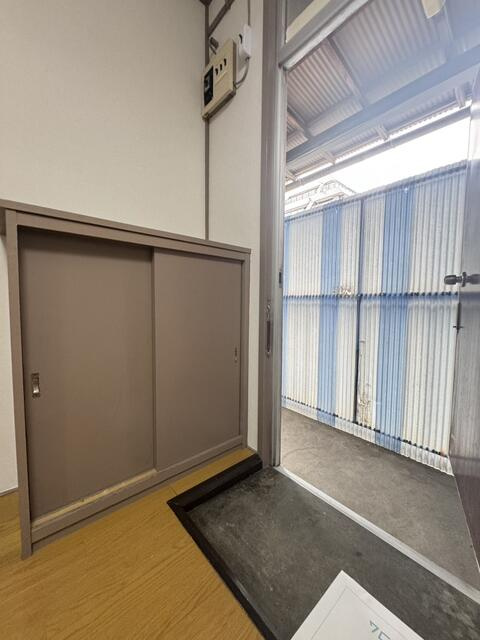 大内荘の玄関