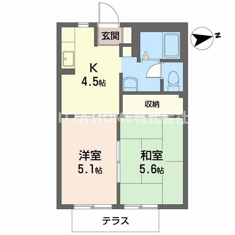 メゾン・アコールＡ，Ｂ