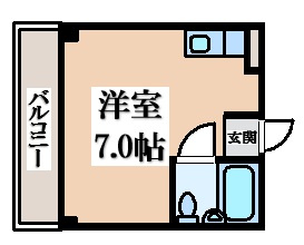 【間取り】 | エトワールヴィルーR瓜生堂
