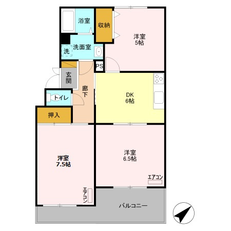 【間取り】 | セントラルパレス