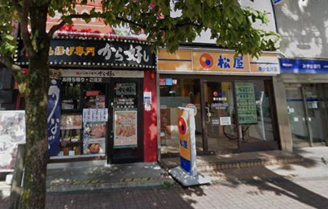 小金井市梶野町５丁目の店舗事務所の周辺