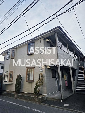 メイプルハイツのエントランス