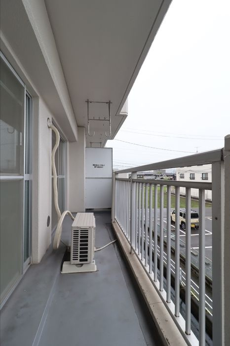 長瀬マンション　Ⅰ棟のバルコニー