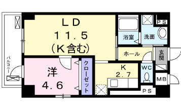 【間取り】 | ウェスト宮ノ下
