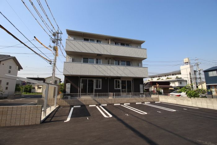 ジャンティーユⅡ　A棟の駐車場