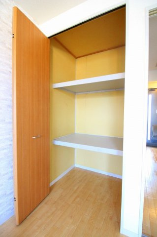 【収納】 | ヴィラ小谷田 | 退去前のため、別部屋のお写真です。