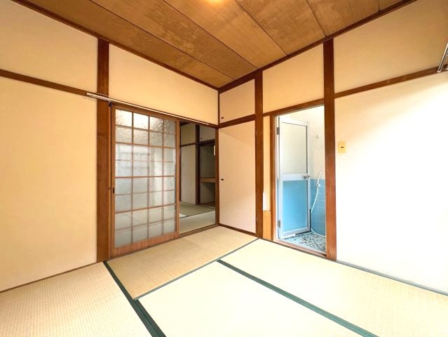 山中田アパートの和室