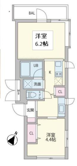 【間取り】 | クーカイテラス代田橋