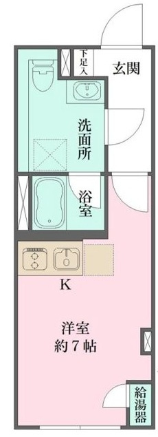 Fika大井町の間取り|間取りです。