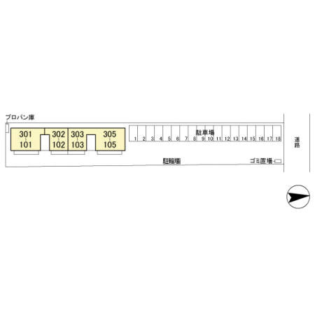 グランデの区画図
