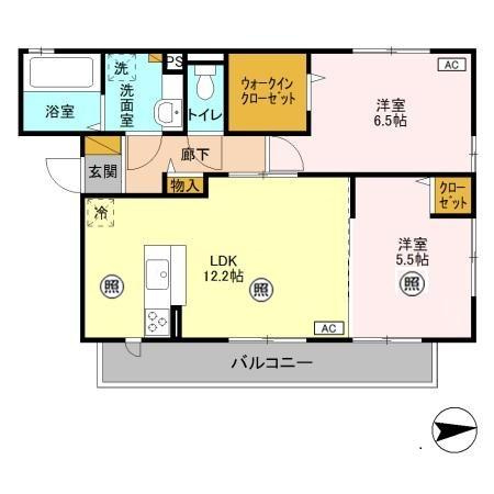 グランデの間取り