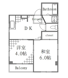 【間取り】 | セントラルハイツ千歳