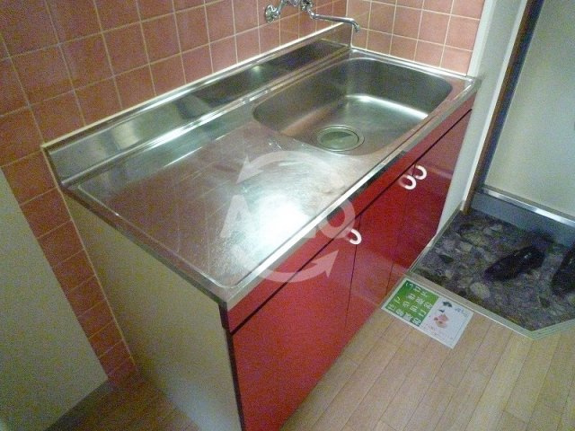 ノールハイツのキッチン|ノールハイツ　1口コンロ設置型