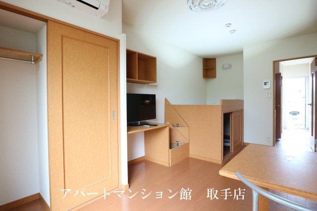 レオパレスＩＳＬＡＮＤの寝室