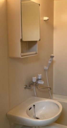 マルタカマンションの洗面所