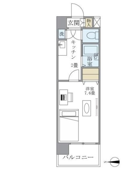 【間取り】 | イーストコート芝