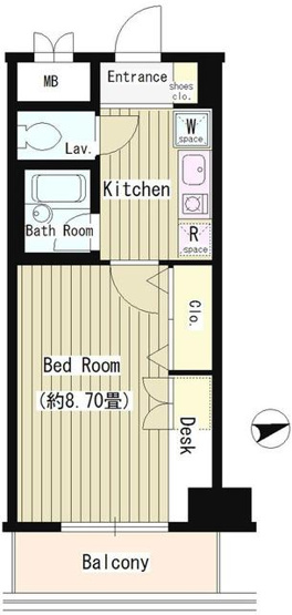 【間取り】 | 協和高輪マンション