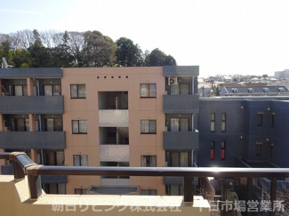 【展望】 | 南側バルコニー眺望（同間取り6階のお部屋