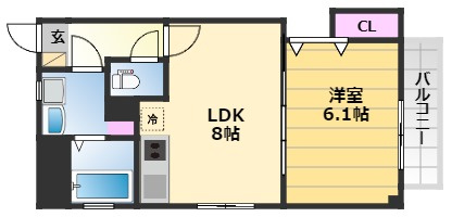 【間取り】 | エフォールヒロ2